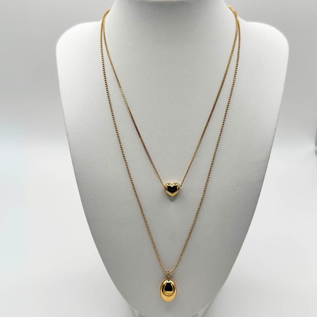 Collana Cuore bombato