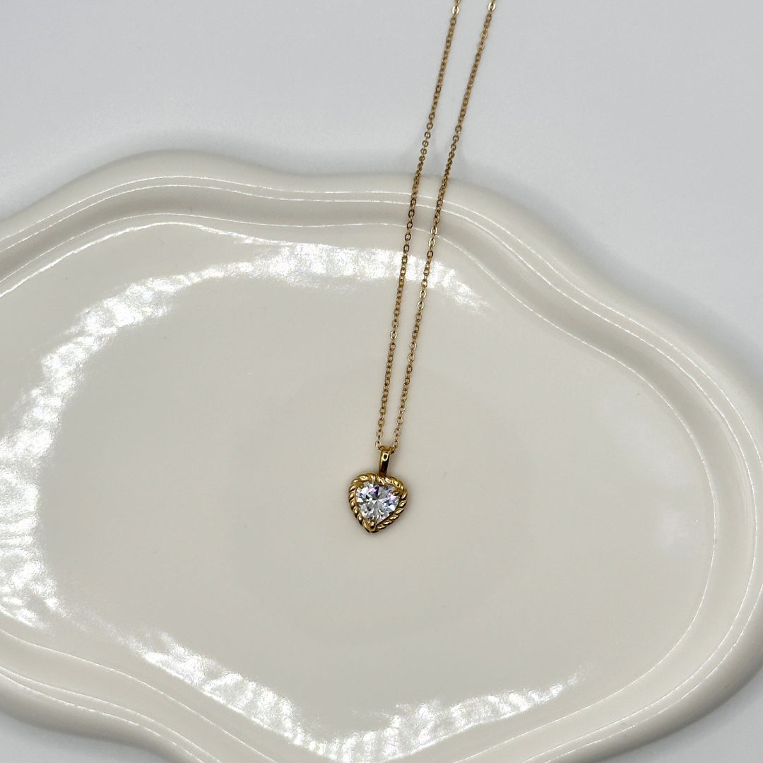 Collana Cuore di Diamante